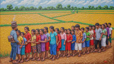 Unprecedented Rice Shortage: Resellers Now Bottling Pre-Cooking Steam - Style 10