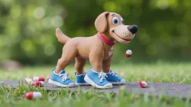 散歩と投薬を両立？犬専用「薬入りスニーカー」発売 - Style 1