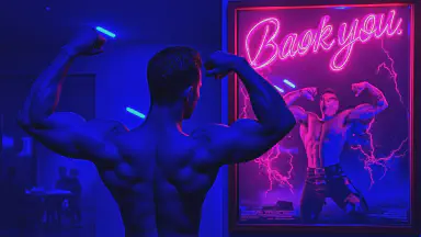 Sweat Speaks, Muscles Scream Love: Silent 'Macho Romance' 'Flex of Love' Tops Pectoral Box Office on Opening Day - Style 1