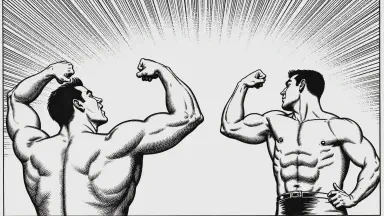 Sweat Speaks, Muscles Scream Love: Silent 'Macho Romance' 'Flex of Love' Tops Pectoral Box Office on Opening Day - Style 5