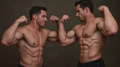 Sweat Speaks, Muscles Scream Love: Silent 'Macho Romance' 'Flex of Love' Tops Pectoral Box Office on Opening Day - Style 9