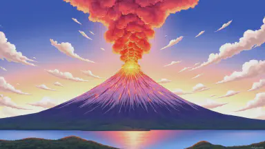 Accurate Time Signals from Volcanic Plumes, Meteorological Agency Tests - Style 1