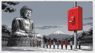 Controversy Over Installation of 'Power Switch' on Nara's Great Buddha - Style 6