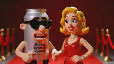 主演マッチョ不在、代役プロテイン缶と熱愛報道 - Style 2