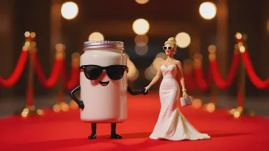 主演マッチョ不在、代役プロテイン缶と熱愛報道 - Style 9