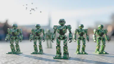 AI Goes to Military Service, Youth Obligated to Watch - Style 6