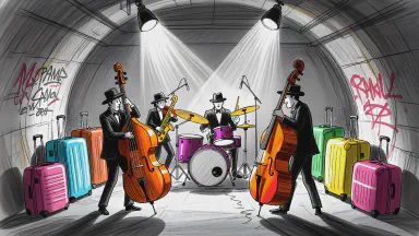 忘れ物預り所がスーツケース打楽団に　役所地下から聞こえる“ガコンガコン協奏曲” - Style 8