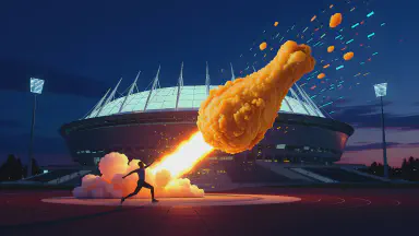 五輪に唐揚げ重量投げ誕生、油断禁止 - Style 4