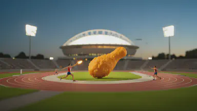 五輪に唐揚げ重量投げ誕生、油断禁止 - Style 5