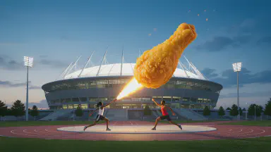 五輪に唐揚げ重量投げ誕生、油断禁止 - Style 6