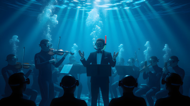 新作ミュージカル『溺れる音符』――観客全員が潜水員となる夜 - Main Image