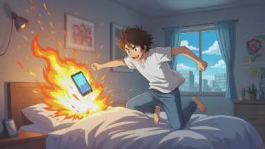 Flammable Alarm App Achieves 100% Wake-Up Rate - Style 1