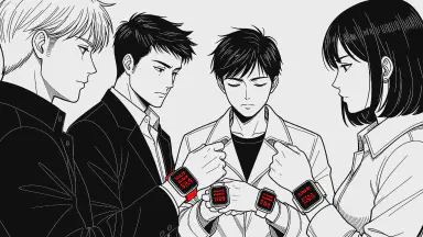 国民総ストレス検針日、数値は黒塗り - Style 4