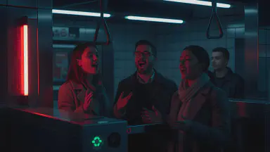 Subway 'Singing Security Check' Scans Safety by Pitch - Style 9