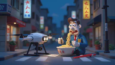 スマート箸、違法すする音で逮捕通知 - Style 2