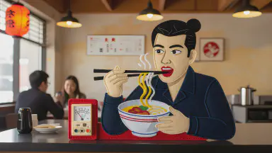 スマート箸、違法すする音で逮捕通知 - Style 4