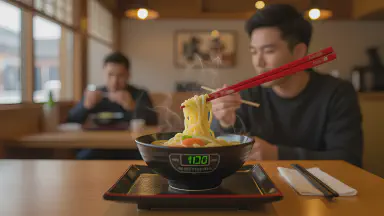 スマート箸、違法すする音で逮捕通知 - Style 5