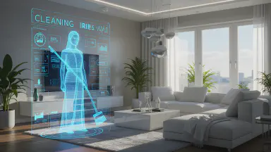 壁に貼れば推しが掃除監督　ARポスター、指示と課金の嵐 - Style 4