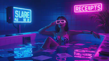 Streamer Bankrupted by Water Bills from Year-Long Pool Broadcast - Style 2