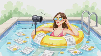 Streamer Bankrupted by Water Bills from Year-Long Pool Broadcast - Style 8