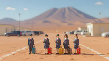 AI修学旅行代理店、集合場所を火星に設定 - Style 2