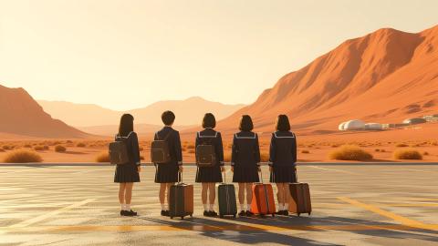 AI Field Trip Agency Sets Meeting Point on Mars