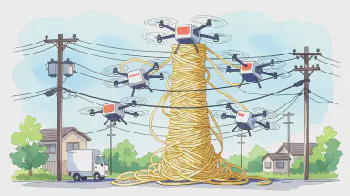 蕎麦配送ドローン、空で絡まり停電 - Style 8
