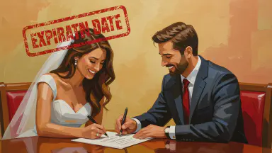 期間限定婚で独身税回避、離婚予定日先予約 - Style 4