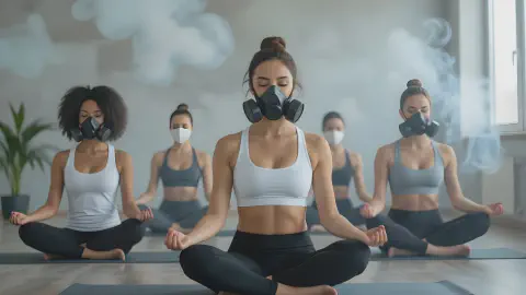 Silent Fart Yoga Studio Maintains Sacred Quiet