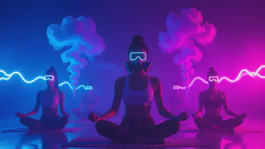 無音おならヨガ、スタジオがサイレント死守 - Style 2