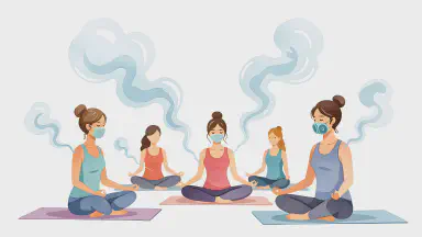 無音おならヨガ、スタジオがサイレント死守 - Style 8