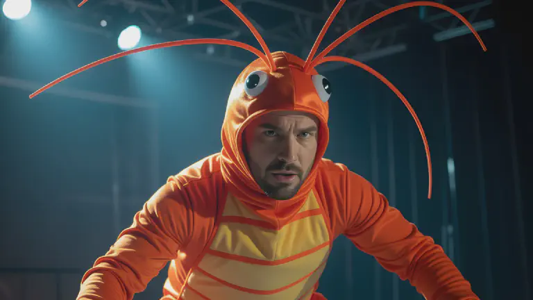 舞台『宇宙船茶碗蒸し』、役者自らが具材となり無重力で沈む演技に観客総立ち