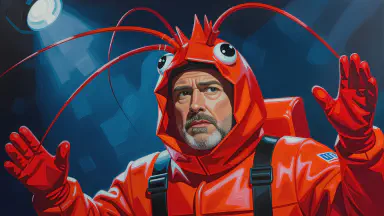 舞台『宇宙船茶碗蒸し』、役者自らが具材となり無重力で沈む演技に観客総立ち - Style 5