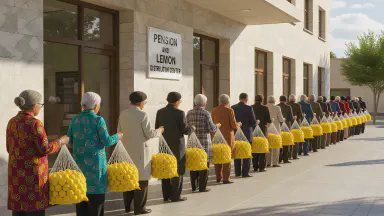 全老連、退職金を「現物支給のレモン」に一本化。年金事務所が柑橘系の香りに包まれる - Style 8