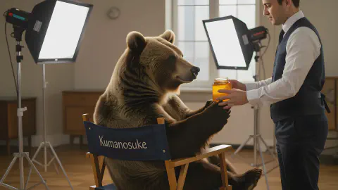 Bear That Wandered Onto Film Set Makes Official Debut as Stunt Actor