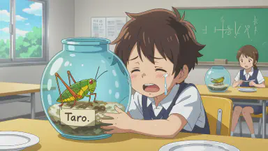 "Taro is Family" Giant Cricket Tasting Event Canceled Due to Children's Tears. SDGs Education Reaches Unexpected Conclusion - Style 1