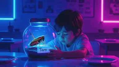 "Taro is Family" Giant Cricket Tasting Event Canceled Due to Children's Tears. SDGs Education Reaches Unexpected Conclusion - Style 3