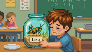 "Taro is Family" Giant Cricket Tasting Event Canceled Due to Children's Tears. SDGs Education Reaches Unexpected Conclusion - Style 7