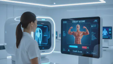 "Life Rebuilding Gym" Introduces "Muscle Verification" for Membership Screening. Biceps for Identity Verification, Abs for Credit Assessment. - Style 4