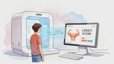 "Life Rebuilding Gym" Introduces "Muscle Verification" for Membership Screening. Biceps for Identity Verification, Abs for Credit Assessment. - Style 5