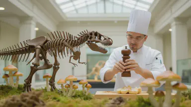 ティラノサウルス、実は巨大シメジだった。食卓の親子丼が「本物の親子」だった可能性浮上 - Style 4