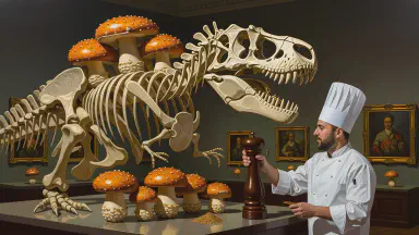 ティラノサウルス、実は巨大シメジだった。食卓の親子丼が「本物の親子」だった可能性浮上 - Style 5