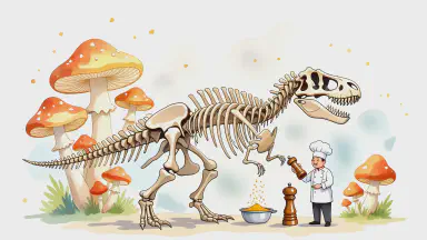 ティラノサウルス、実は巨大シメジだった。食卓の親子丼が「本物の親子」だった可能性浮上 - Style 8