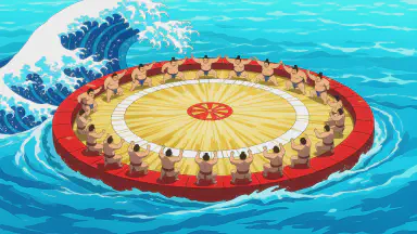 "Stomp the Sea Down": New National Project Causes International Incident with Tsunami Side Effects - Style 1