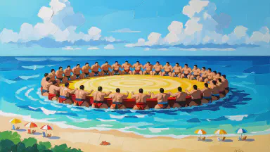 "Stomp the Sea Down": New National Project Causes International Incident with Tsunami Side Effects - Style 4