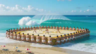 "Stomp the Sea Down": New National Project Causes International Incident with Tsunami Side Effects - Style 7