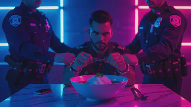 「そうめん警察」誕生、パクチー乗せ男性を現行犯逮捕 - Style 2