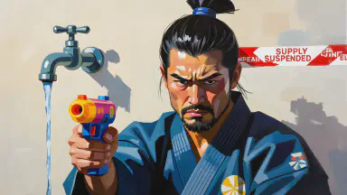 古武術「水撃道」、達人が水道料金滞納で免許停止。宇宙との交信は一時中断。 - Style 3