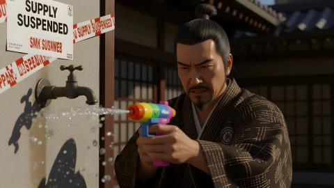 Ancient Martial Art "Water Strike Way" Master's License Suspended Over Unpaid Water Bill. Cosmic Communication Temporarily Interrupted.