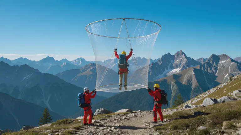 Anti-Gravity Sandals Too Effective, Hikers Keep Floating Away; Rescue Teams Resort to Giant Butterfly Nets